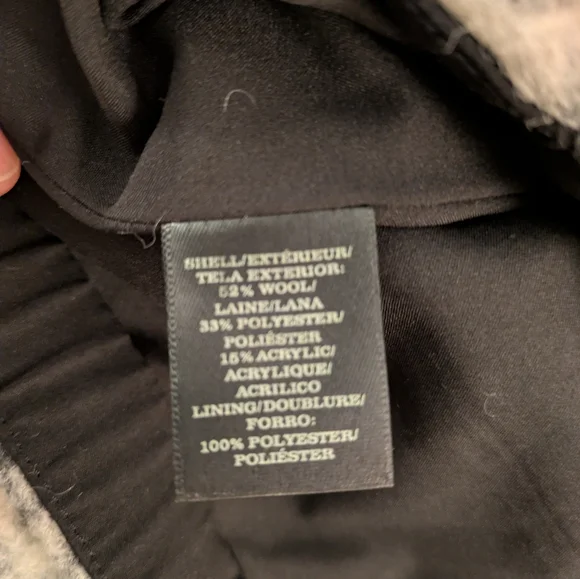 Ann Taylor Wool Blend Animal print skirt - Picture 4 of 4